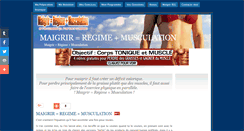 Desktop Screenshot of maigrir-regime-musculation.com